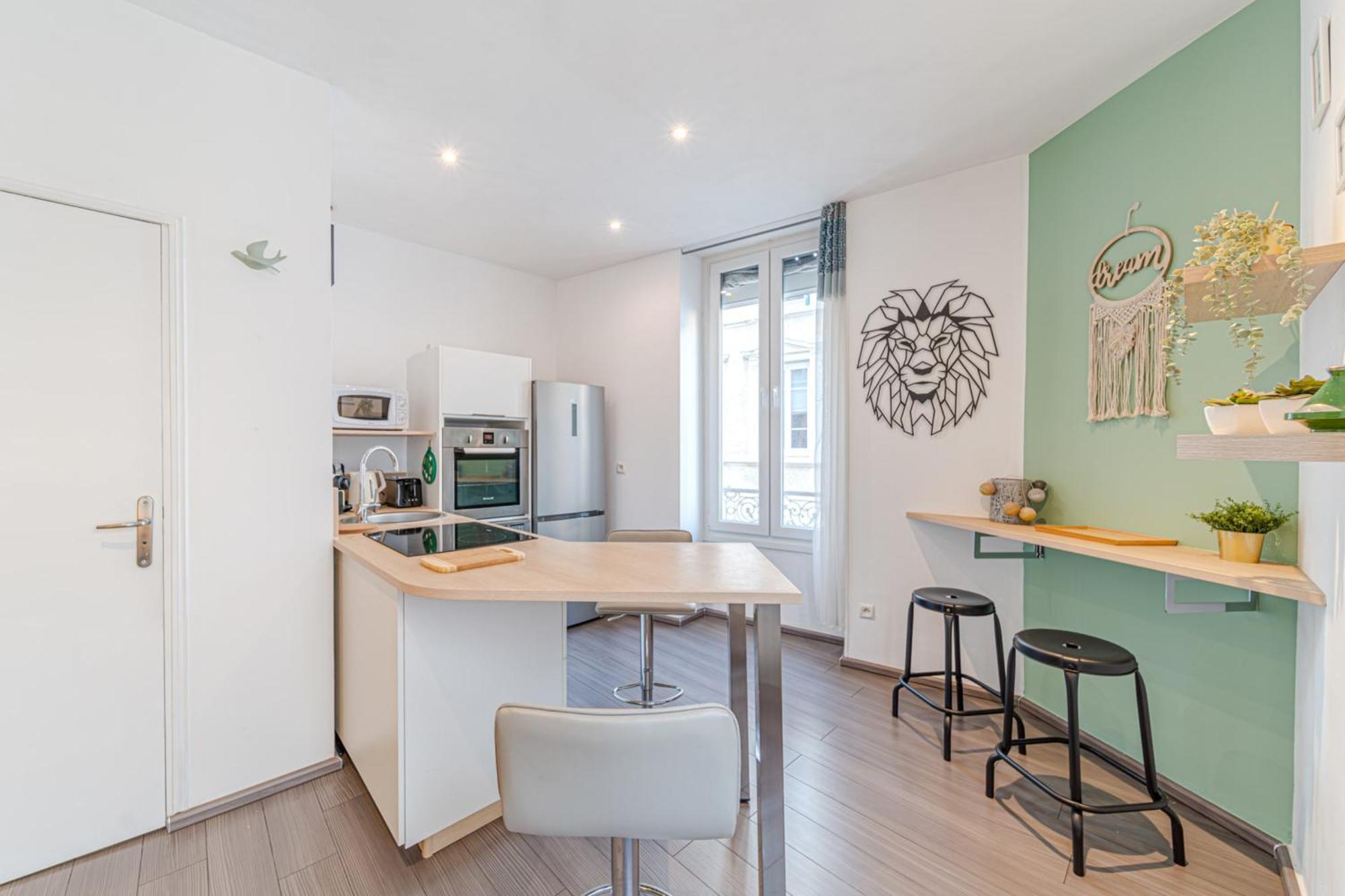 Le St Antoine Cosy 4 Pers Lafayette Part Dieu Lyon Eksteriør bilde
